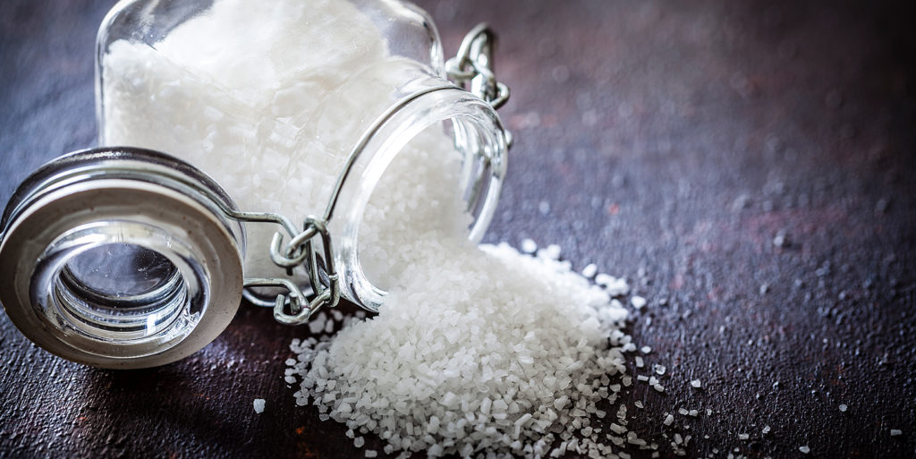 Photograph of salt