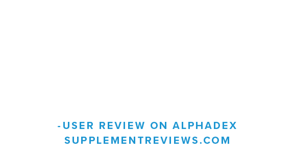 I do believe I hit a few deadlift PRs while using Alphadex, which was more than welcomed...