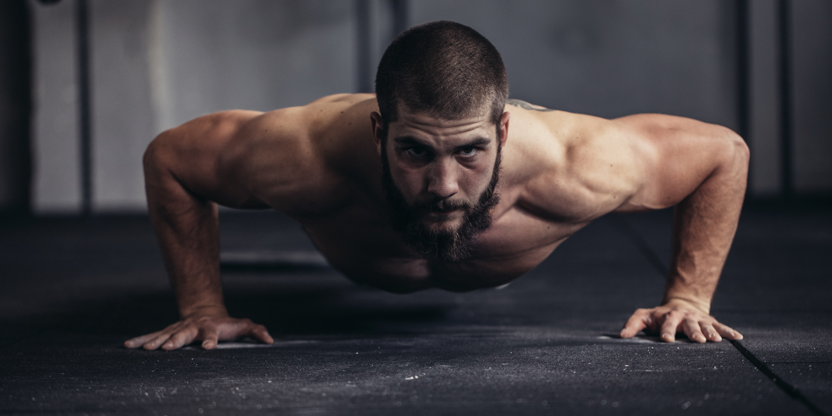 Man doing pushups